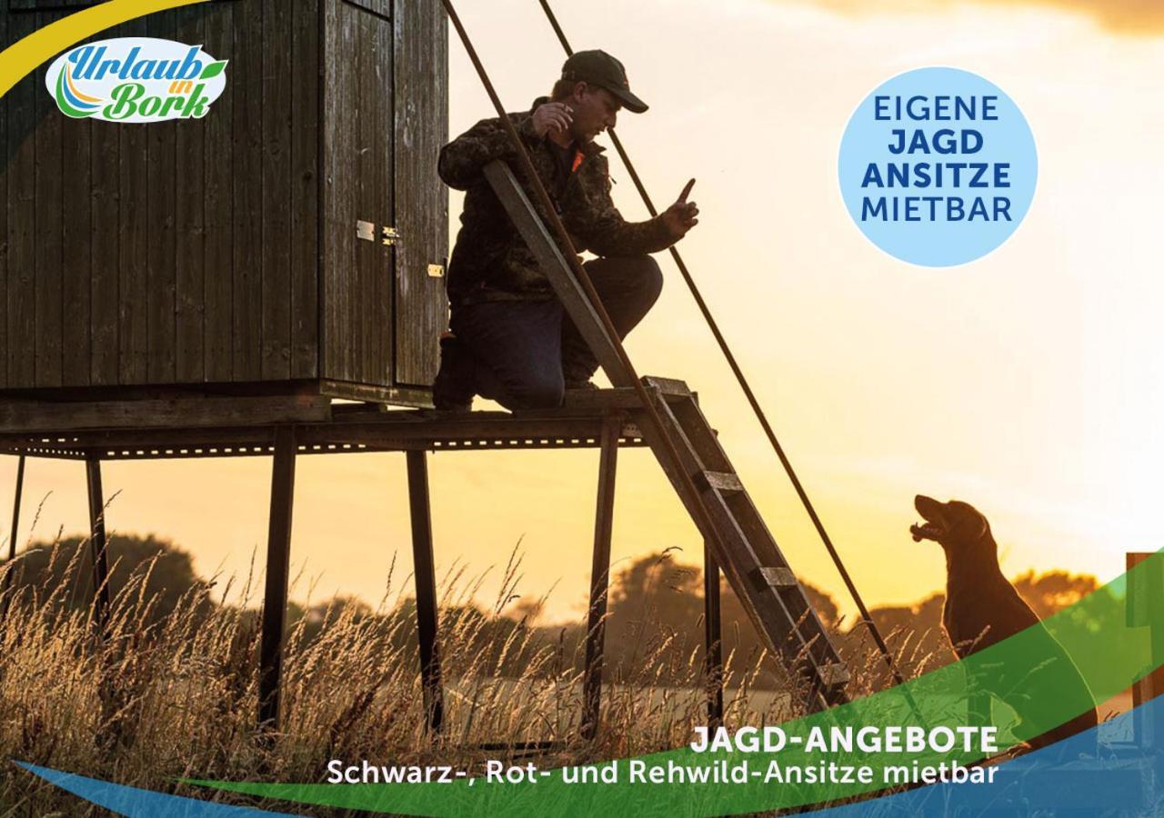 קיריץ Jagd-Angler-Suite-04-Im-Wald-Am-See מראה חיצוני תמונה